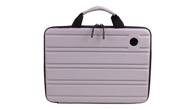 A SwissTech Turtle Shell Carry Case for 14" Laptops in a sleek lavender finish A SwissTech Turtle Shell Carry Case for 14" Laptops in a sleek lavender finish