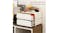 A stackable coffee organiser with drawers filled with mugs and topped with jars A stackable coffee organiser with drawers filled with mugs and topped with jars