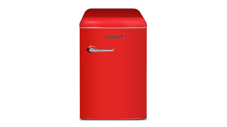 A front view of the Husky Bar Fridge A front view of the Husky Bar Fridge