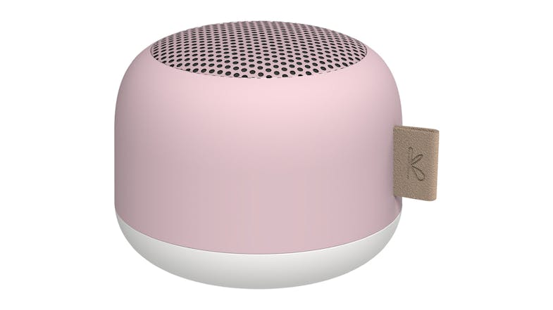 A Kreafunk aLIGHT Portable Bluetooth Speaker in stylish dusty rose colour A Kreafunk aLIGHT Portable Bluetooth Speaker in stylish dusty rose colour