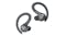 A pair of JLab Go Sport+ headphones with silicone tips and secure-fit ear hooks A pair of JLab Go Sport+ headphones with silicone tips and secure-fit ear hooks