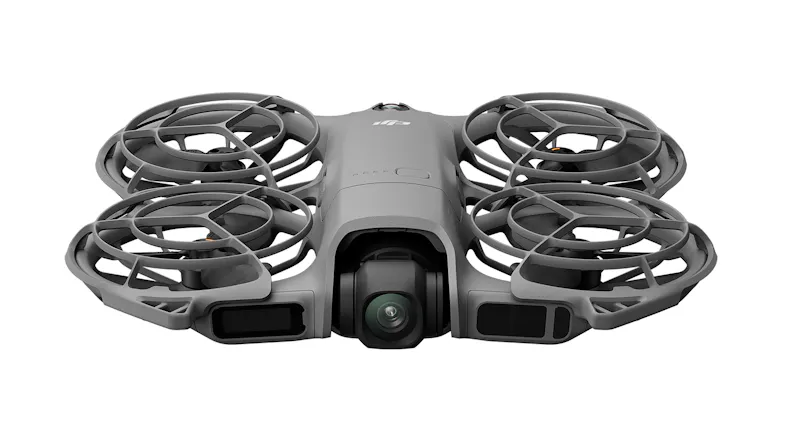 DJI Neo 2 drone with enclosed propellers and front camera DJI Neo 2 drone with enclosed propellers and front camera