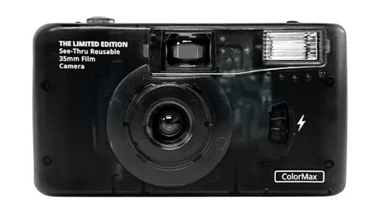 A Kodak Premium Film Camera in a translucent black colour A Kodak Premium Film Camera in a translucent black colour