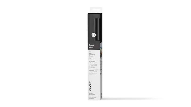 A Cricut Smart Vinyl 13" x 36" retail box packaging A Cricut Smart Vinyl 13" x 36" retail box packaging