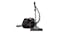 Miele Boost CX1 Cat & Dog PowerLine vacuum in obsidian black with hose, wand, and floorhead attached Miele Boost CX1 Cat & Dog PowerLine vacuum in obsidian black with hose, wand, and floorhead attached