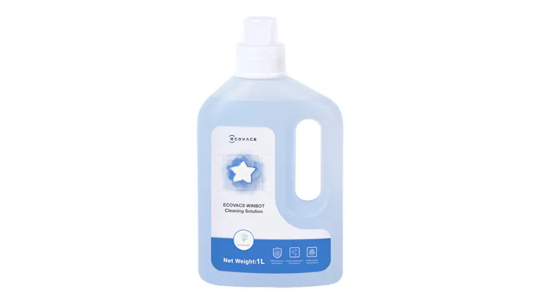 Ecovacs Cleaning Solution for Winbot Series Robotic Window Cleaner in a 1-litre bottle Ecovacs Cleaning Solution for Winbot Series Robotic Window Cleaner in a 1-litre bottle
