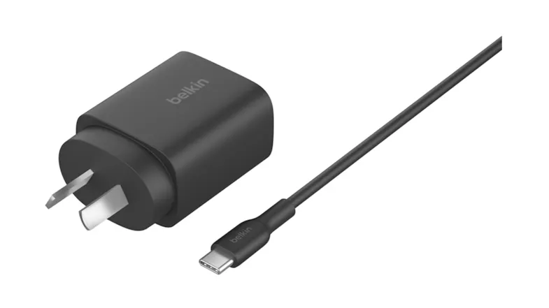 Belkin wall charger with USB-C cable and plug Belkin wall charger with USB-C cable and plug