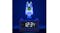 A Bluey alarm clock with its lights on A Bluey alarm clock with its lights on
