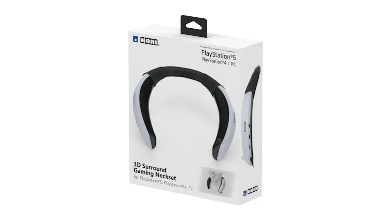 Box of HORI 3D Surround Gaming Neckset for PlayStation 5 Box of HORI 3D Surround Gaming Neckset for PlayStation 5