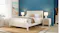 Full bedroom set featuring a Haiti Queen Bed Frame Full bedroom set featuring a Haiti Queen Bed Frame