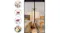 Magnetic screen door keeps insects out while allowing pets to pass through easily Magnetic screen door keeps insects out while allowing pets to pass through easily