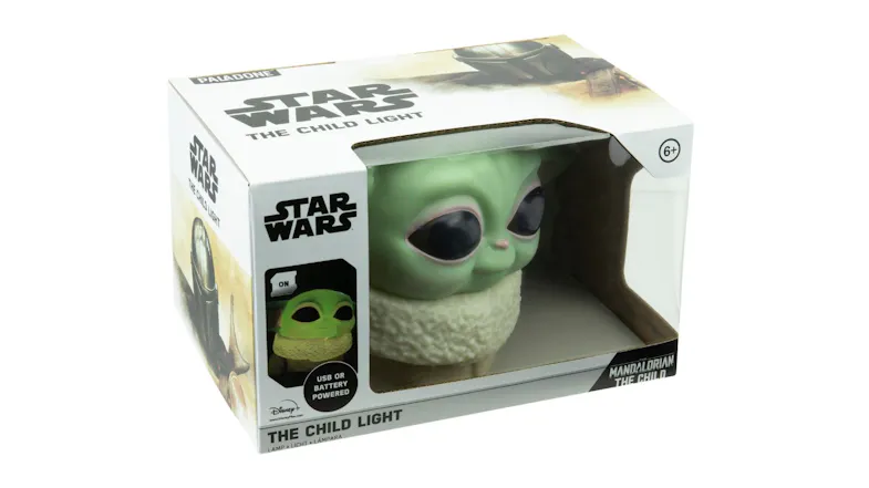 Star Wars The Child LED light in box featuring Grogu from The Mandalorian Star Wars The Child LED light in box featuring Grogu from The Mandalorian