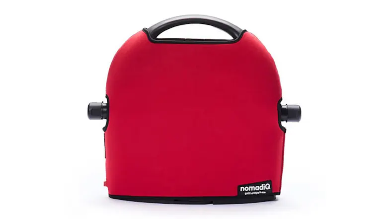 nomadiQ Portable Barbecue Protection Pouch in a sleek red colour nomadiQ Portable Barbecue Protection Pouch in a sleek red colour