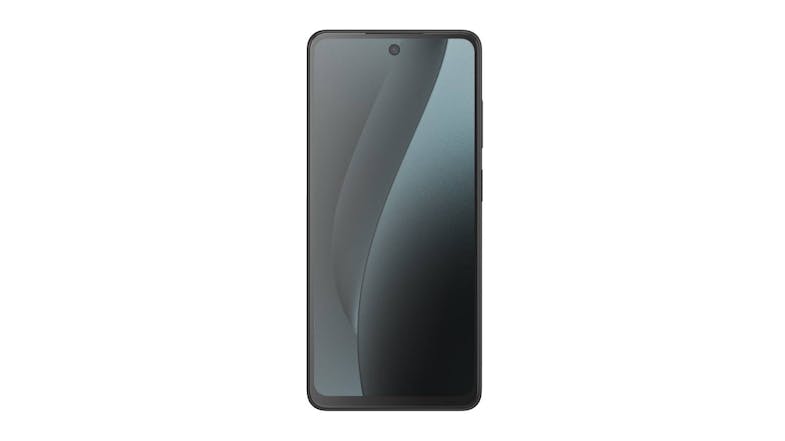 Front view of the Smart V26 smartphone showing a full-screen display with a centred front camera Front view of the Smart V26 smartphone showing a full-screen display with a centred front camera