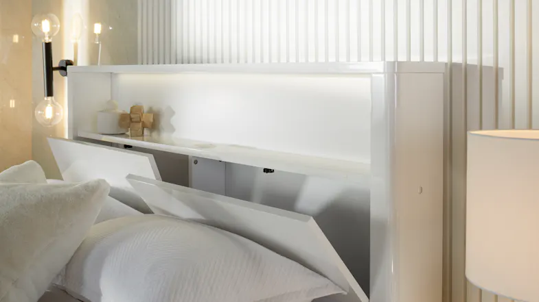 Adanya Double Gas Lift Storage Bed Frame Adanya Double Gas Lift Storage Bed Frame