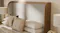 A view of the Fawn Queen Upholstered Headboard A view of the Fawn Queen Upholstered Headboard