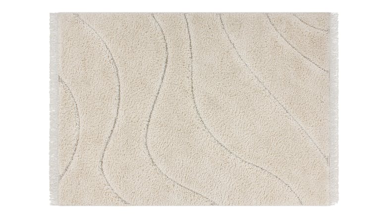 A horizontal top view of the Josie Rug A horizontal top view of the Josie Rug