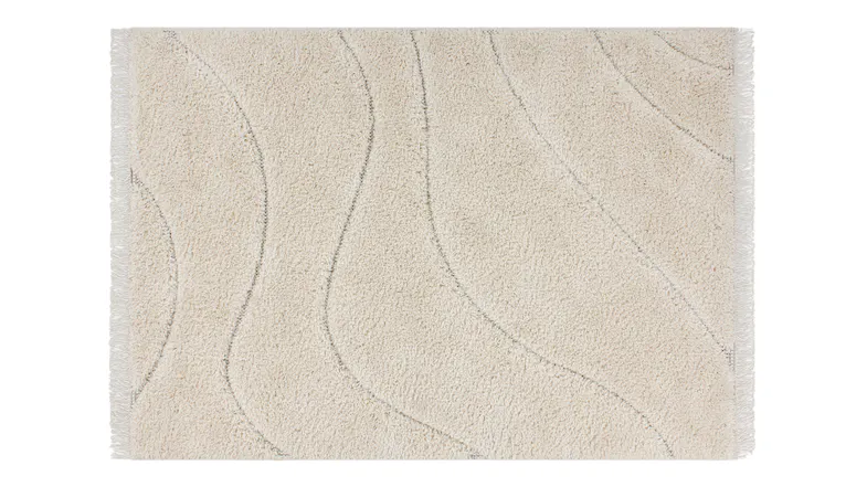 A horizontal top view of the Josie Rug A horizontal top view of the Josie Rug