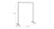 Industrial pipe clothing rack with dimensions labelled: 166cm wide, 148cm high, 60cm deep Industrial pipe clothing rack with dimensions labelled: 166cm wide, 148cm high, 60cm deep