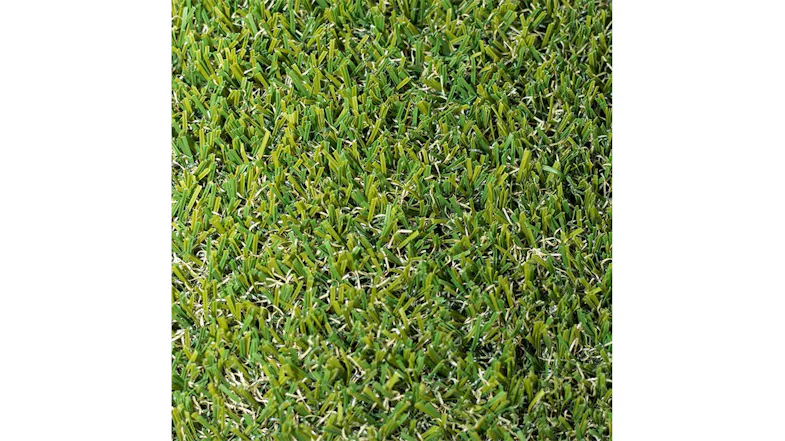 Close-up view of the artificial grass with a realistic appearance Close-up view of the artificial grass with a realistic appearance