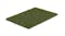 A textured turf piece with a natural grass-like appearance A textured turf piece with a natural grass-like appearance