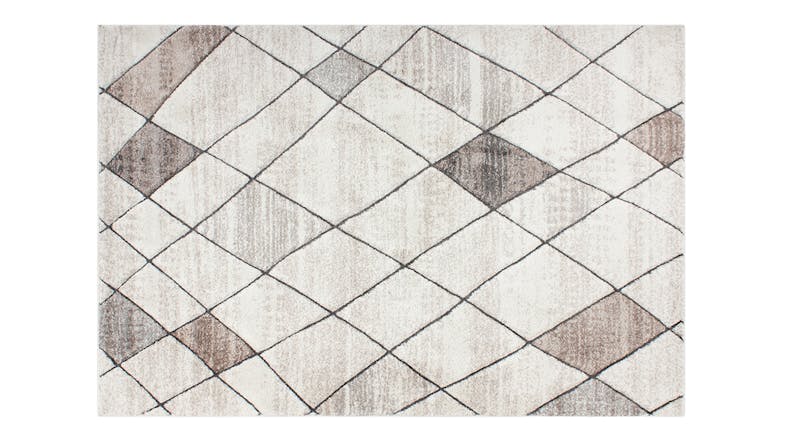 Picasso Rug in a sleek cocoa colour Picasso Rug in a sleek cocoa colour