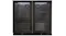 A view of the Gasmate Galaxy Double Door Bar Fridge A view of the Gasmate Galaxy Double Door Bar Fridge