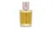 The back of a clear glass bottle of Acqua Di Parma Colonia Intensa, showing the yellow-tinted fragrance and a silver cap The back of a clear glass bottle of Acqua Di Parma Colonia Intensa, showing the yellow-tinted fragrance and a silver cap