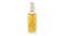 A Clinique Aromatics Elixir perfume bottle shown upright, featuring a frosted oval shape with warm amber liquid A Clinique Aromatics Elixir perfume bottle shown upright, featuring a frosted oval shape with warm amber liquid