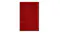 Vertical full-length view of the Stirling Red shaggy rug in 200 x 290cm size Vertical full-length view of the Stirling Red shaggy rug in 200 x 290cm size