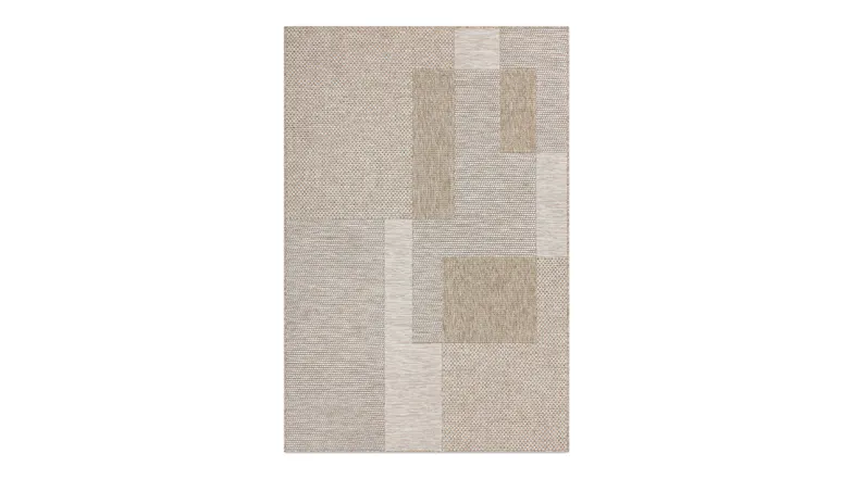 A vertical top view of the Whitstable Outdoor Rug A vertical top view of the Whitstable Outdoor Rug