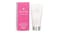 Front view of the Soir de Lune Moisturising Body Cream tube beside its pink and white product box Front view of the Soir de Lune Moisturising Body Cream tube beside its pink and white product box