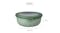 Circular food storage bowl with labelled dimensions Circular food storage bowl with labelled dimensions