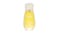 Yellow Darphin Chamomile Aromatic Care bottle with a frosted finish and white cap, featuring silver trim Yellow Darphin Chamomile Aromatic Care bottle with a frosted finish and white cap, featuring silver trim