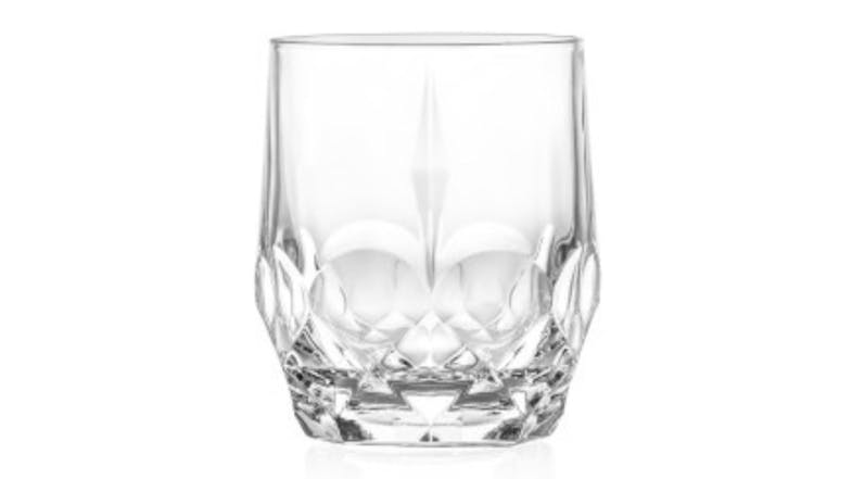 A front view of the RCR Alkemikst Whisky Glass 350ml A front view of the RCR Alkemikst Whisky Glass 350ml