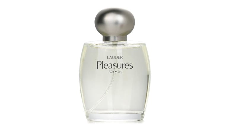 A front view of the Estée Lauder Pleasures Cologne Spray A front view of the Estée Lauder Pleasures Cologne Spray