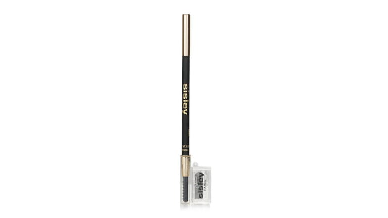 Sisley Phyto Sourcils Perfect Eyebrow Pencil in shade No. 03 Brun, shown with a built-in brush Sisley Phyto Sourcils Perfect Eyebrow Pencil in shade No. 03 Brun, shown with a built-in brush