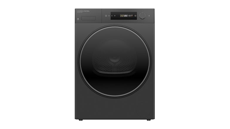 Fisher & Paykel Series 7 10kg Heat Pump Smart Dryer in a sleek graphite colour Fisher & Paykel Series 7 10kg Heat Pump Smart Dryer in a sleek graphite colour