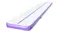 An angled view of a PROTRAIN, Inflatable Gymnastics Air Track in purple colour An angled view of a PROTRAIN, Inflatable Gymnastics Air Track in purple colour