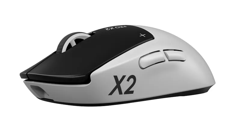 Angled left side view of a mouse with a scroll wheel and a USB port Angled left side view of a mouse with a scroll wheel and a USB port