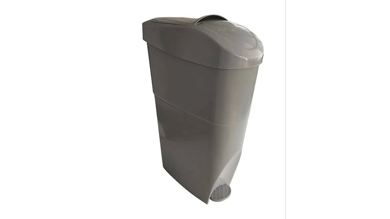 MyWashroom Hygiene Femine Waste Bin 19L in sleek grey MyWashroom Hygiene Femine Waste Bin 19L in sleek grey