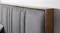 A close up view of the headboard's texture A close up view of the headboard's texture