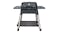 Front view of the Everdure Force 11 BBQ in black, featuring a closed hood with a built-in temperature gauge Front view of the Everdure Force 11 BBQ in black, featuring a closed hood with a built-in temperature gauge