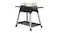 Angled view of the Everdure Force 11 BBQ in stone, highlighting the slim hood profile Angled view of the Everdure Force 11 BBQ in stone, highlighting the slim hood profile