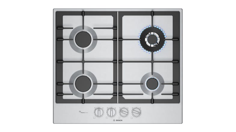 A full view of the Bosch Gas Cooktop A full view of the Bosch Gas Cooktop