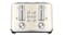 Breville the TempPro 4 Slice Toaster in a sleek cream finish Breville the TempPro 4 Slice Toaster in a sleek cream finish