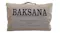 Baksana 95% Down 5% Feather Firm Pillow in its original cream-colored retail packaging Baksana 95% Down 5% Feather Firm Pillow in its original cream-colored retail packaging