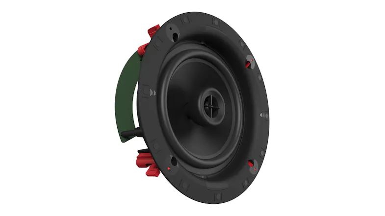Angled view of the speaker with tweeter Angled view of the speaker with tweeter