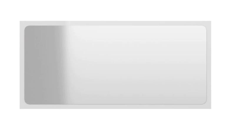 A rectangular NNEVL bathroom mirror with a modern, minimalist design A rectangular NNEVL bathroom mirror with a modern, minimalist design