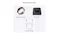 Product contents: Rose gold ultrahuman ring, black charger, and USB cable Product contents: Rose gold ultrahuman ring, black charger, and USB cable